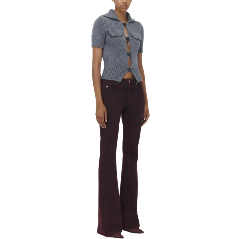 Alexander McQueen Overdyed Bootcut Jeans-3