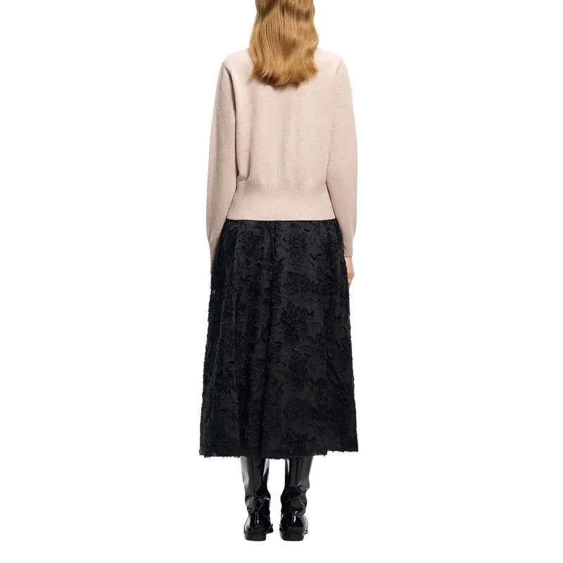KARL LAGERFELD FW24 Sweater Women's Apricot-2
