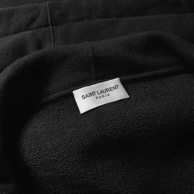SAINT LAURENT SS23 Sweatshirt Men's Black-8