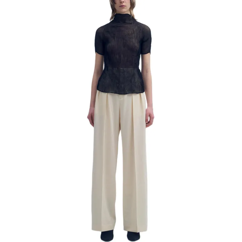 ISSEY MIYAKE T Shirt Women's Black-2