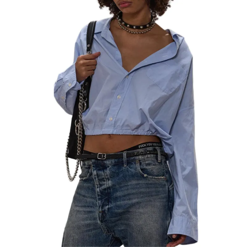R13 Elasticated hem Blouse-1
