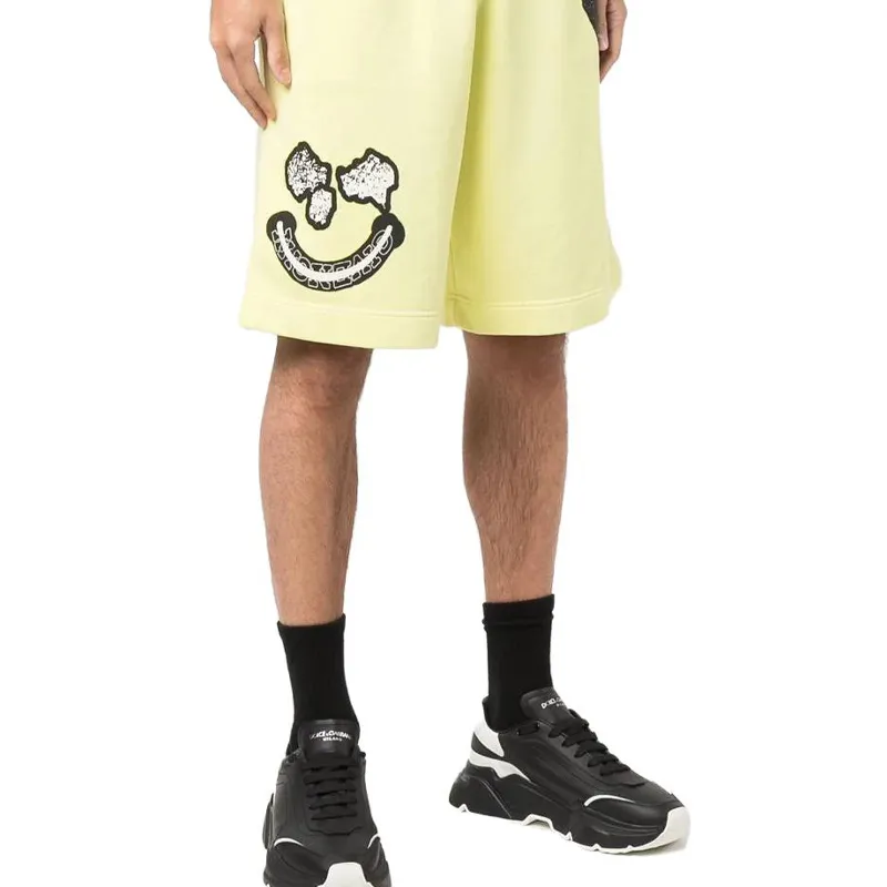 Givenchy Bat Lol Print Shorts-3