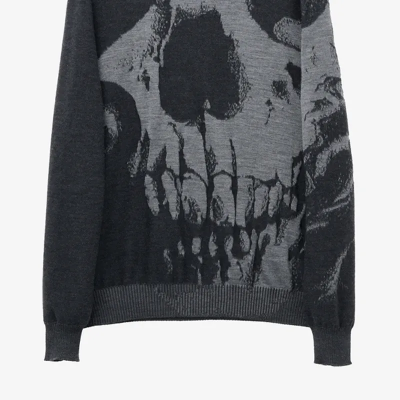 Alexander McQueen Skull Crewneck Jumper-5