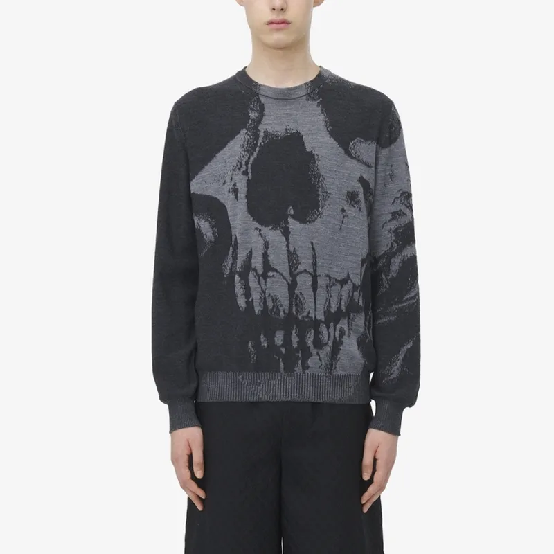 Alexander McQueen Skull Crewneck Jumper-1