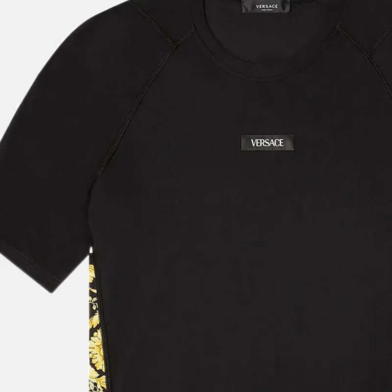 VERSACE T Shirts Men Black-3