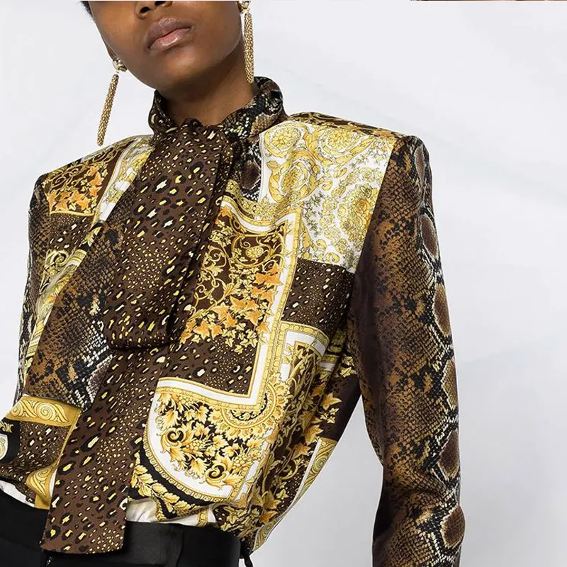 VERSACE VERSACE Shirt Women's Gold-5