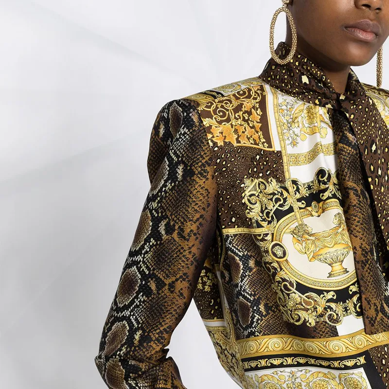 VERSACE VERSACE Shirt Women's Gold-4