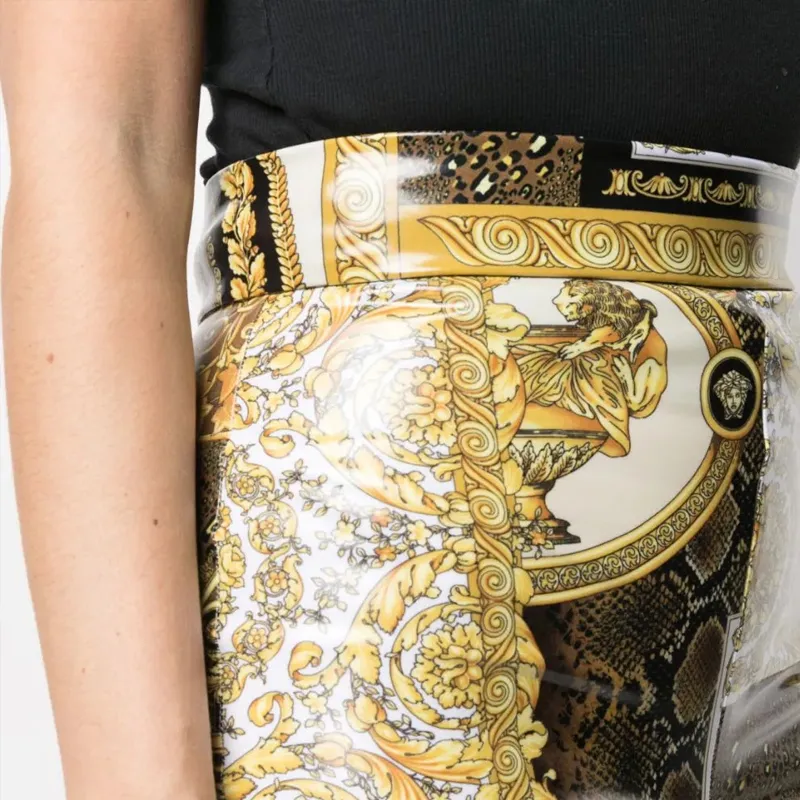 VERSACE VERSACE Casual Pants Women's Gold-4