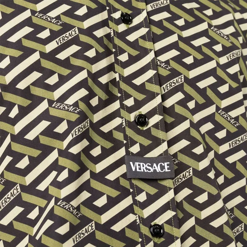 VERSACE VERSACE Shirt Men's Green-4