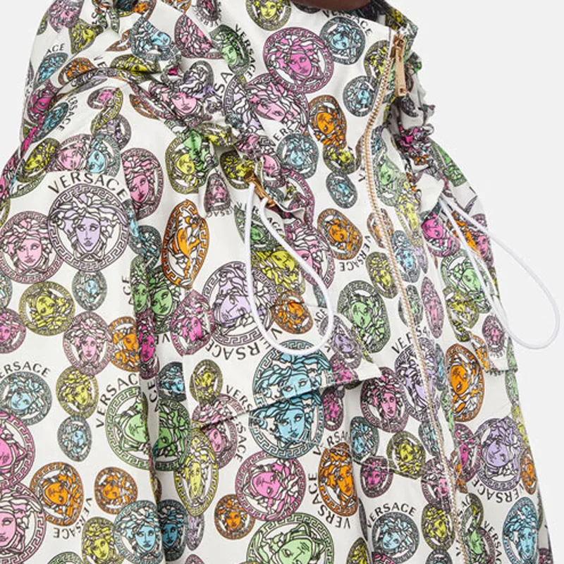 VERSACE Lightweight Jacket 'White'-4