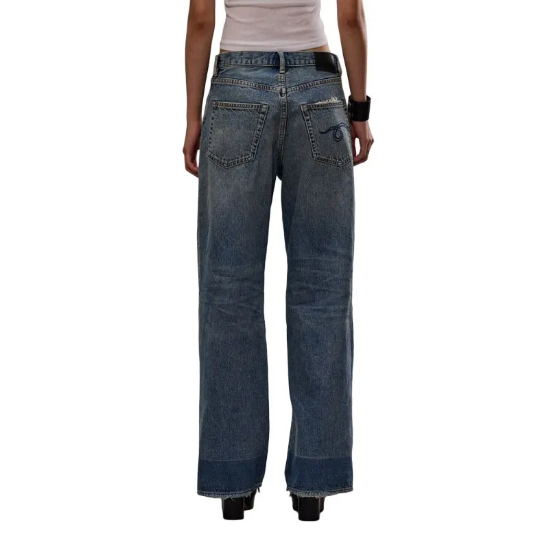 R13 SS25 Jeans Women's Lina Blue-3