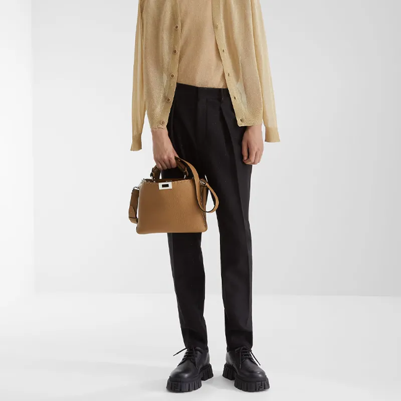 FENDI Knitwear Men Gold-3