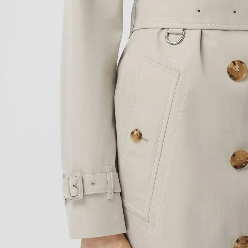 Burberry Trench Coat Women's Stone Color-5