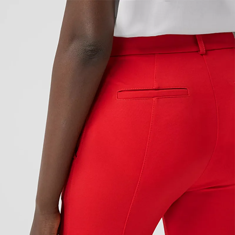 Burberry Casual Pants Women's Bright Red-4