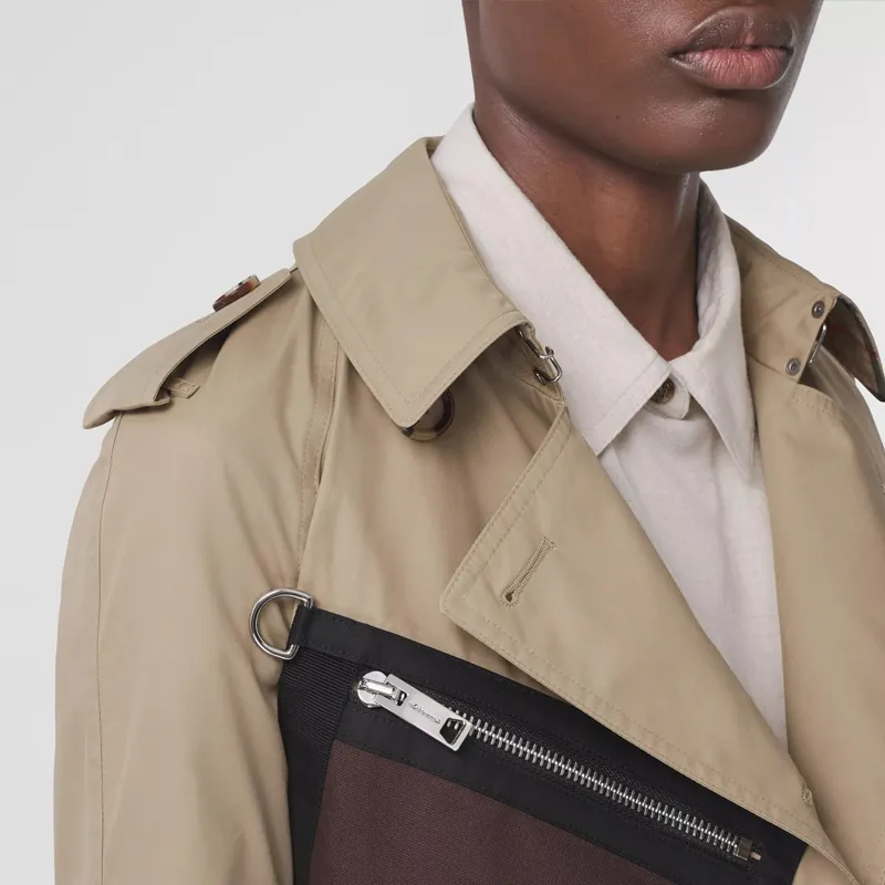 Burberry SS21 Trench Coat Women's Khaki-4