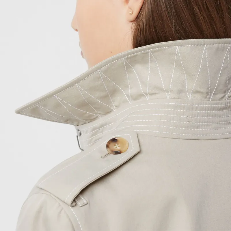 Burberry Trench Coat Women's Stone Color-4