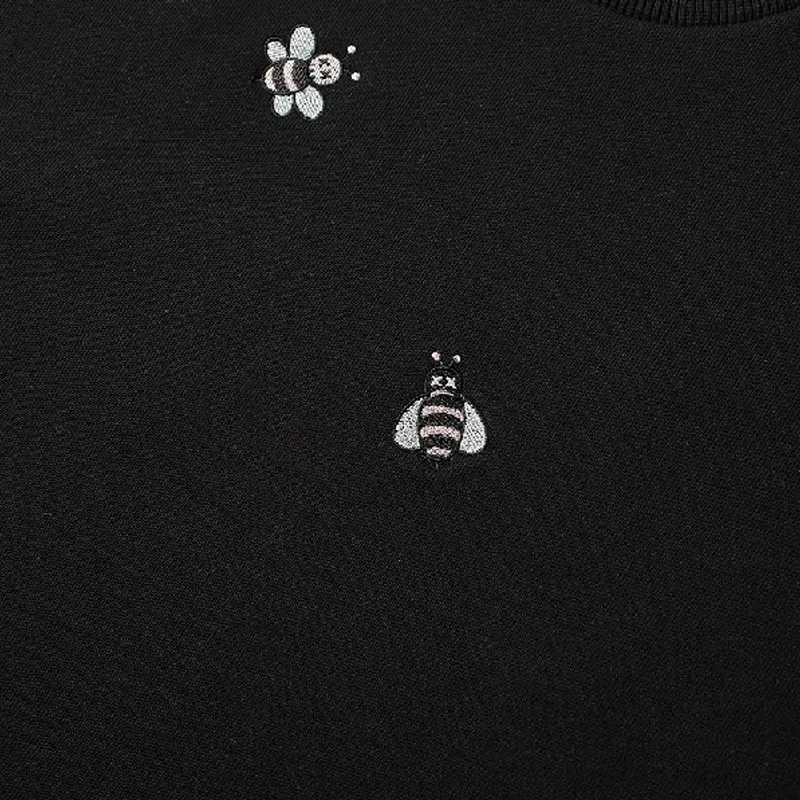 KAWS X DIOR Embroidered Bees Crewneck Sweatshirt-5
