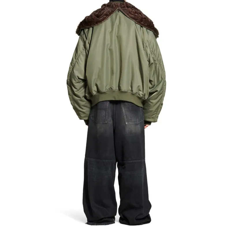 Balenciaga Jackets & Coats Women's Green-3