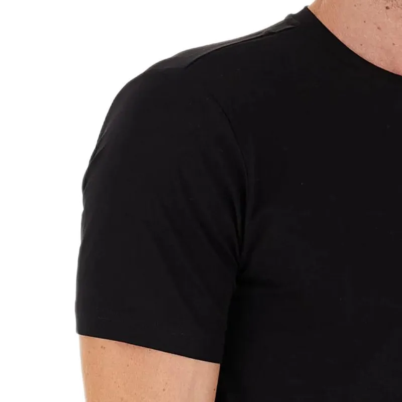EMPORIO ARMANI Logo Printed V Neck T Shirt-4