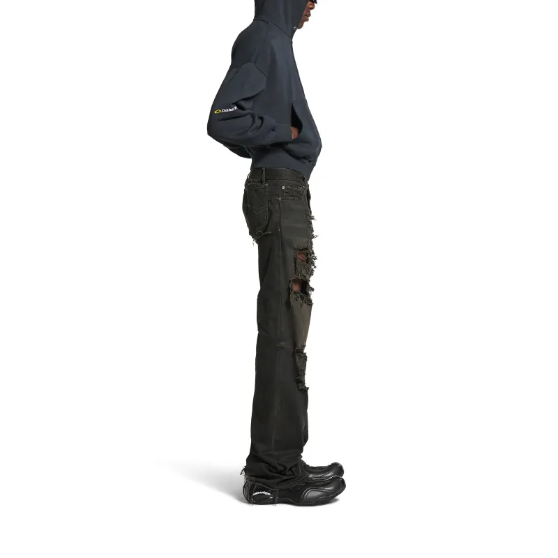 Balenciaga Jeans Slim Fit Men's Dark Charcoal Gray-6