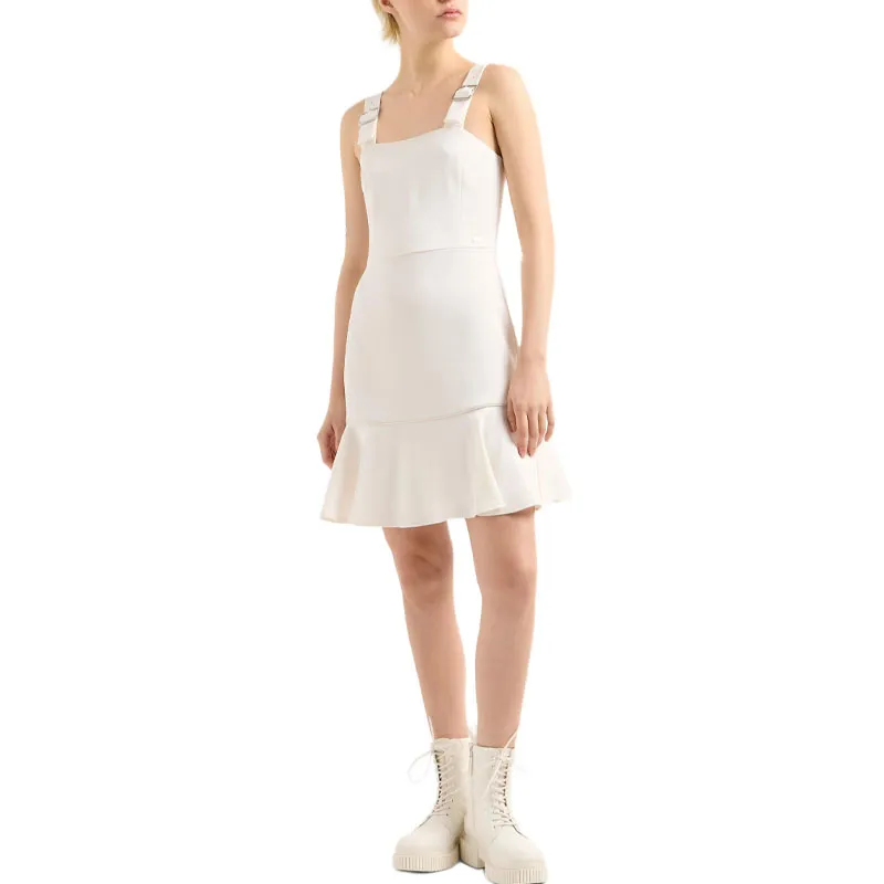 ARMANI EXCHANGEAE Sleeveless Dress Women's White-1