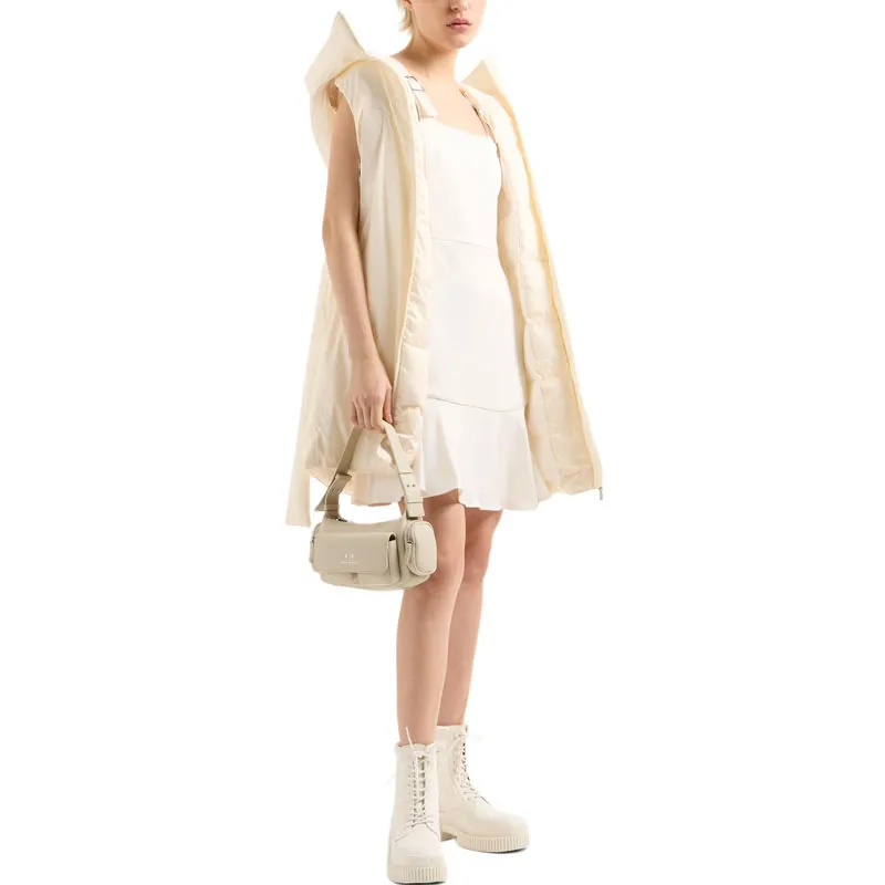 ARMANI EXCHANGEAE Sleeveless Dress Women's White-3