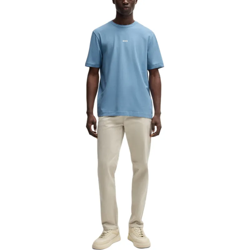 HUGO BOSS Contrast logo Cotton Sweatshirt-1