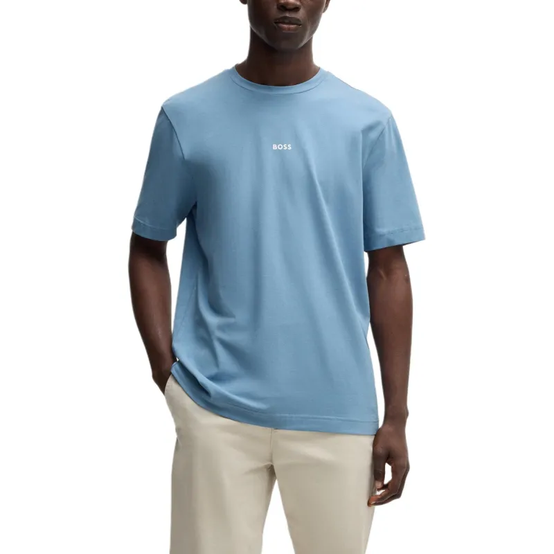 HUGO BOSS Contrast logo Cotton Sweatshirt-2