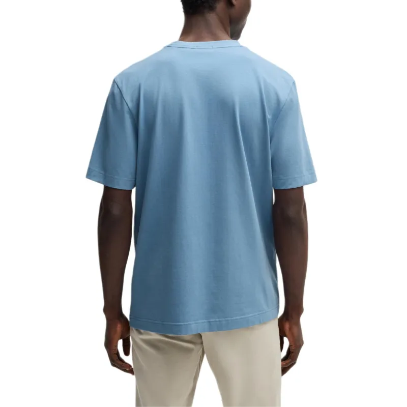 HUGO BOSS Contrast logo Cotton Sweatshirt-3