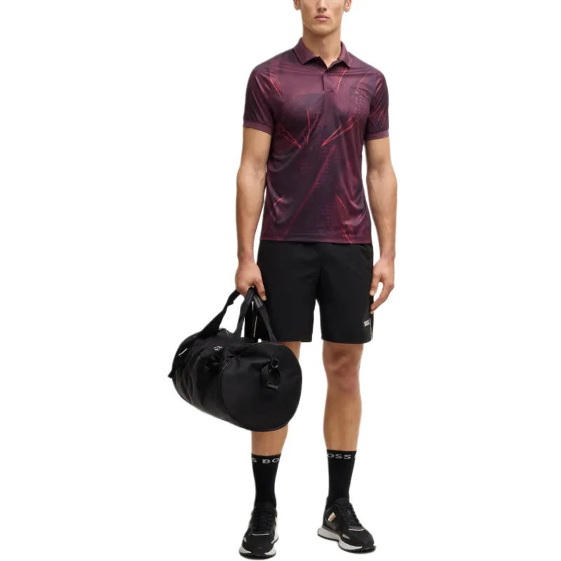 HUGO BOSS SS25 Polo Shirt Men's Dark Red-1