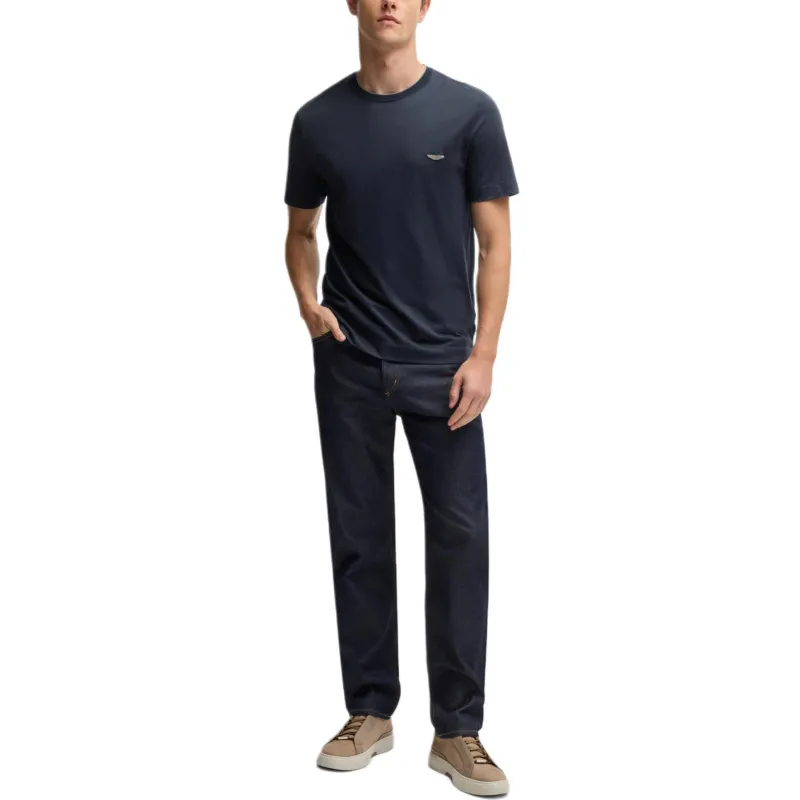 HUGO BOSS X Aston Martin Logo Appliqué T shirt-1