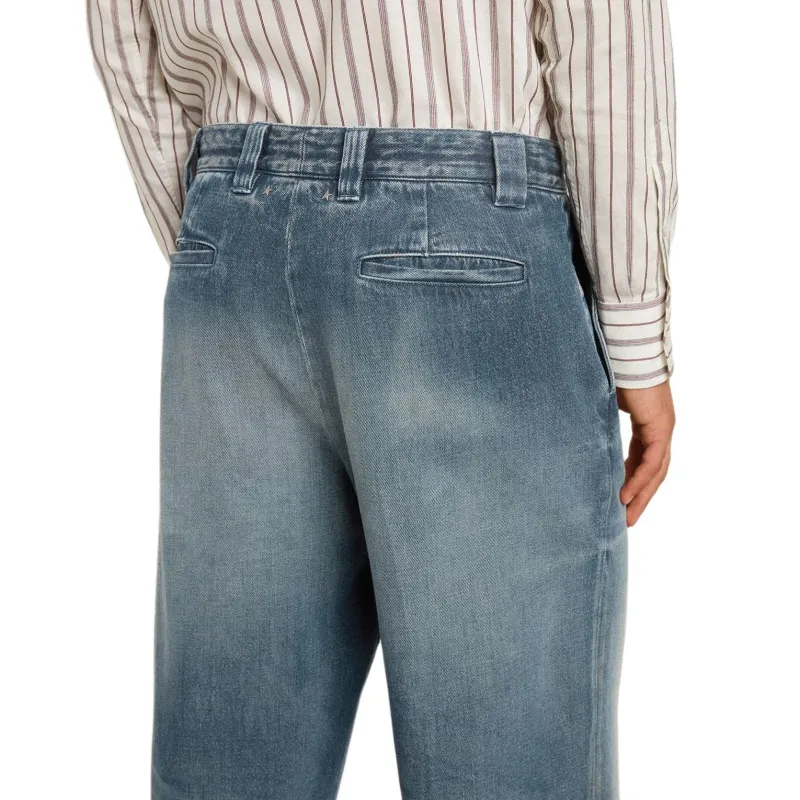 Golden Goose Straight Leg Distressed Jeans-5