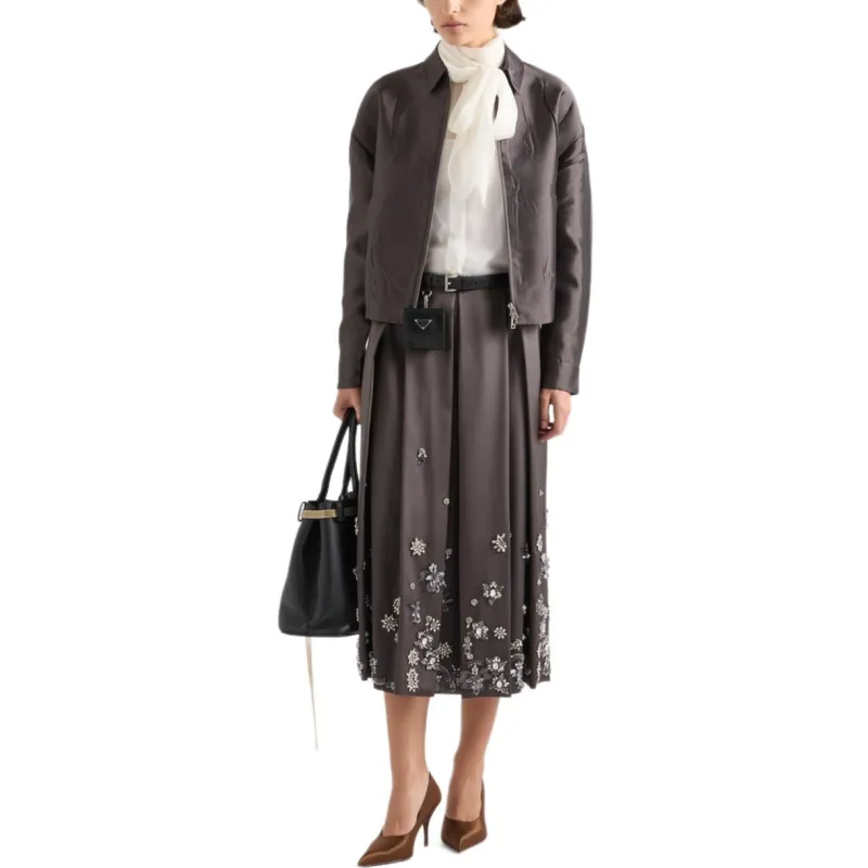 PRADA Beaded Skirt-1