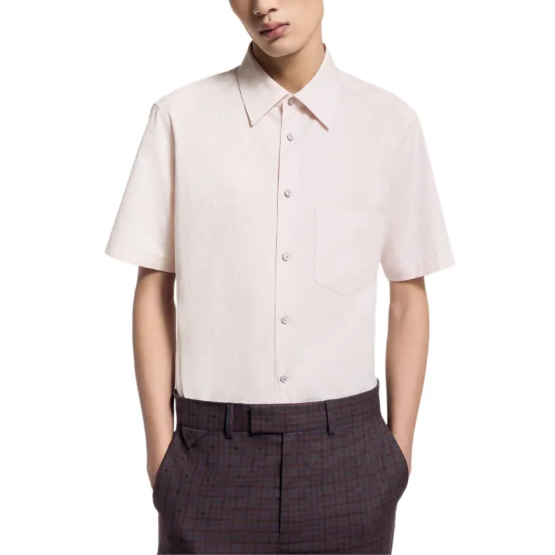 Lv Short Sleeved Classic Shirt-1
