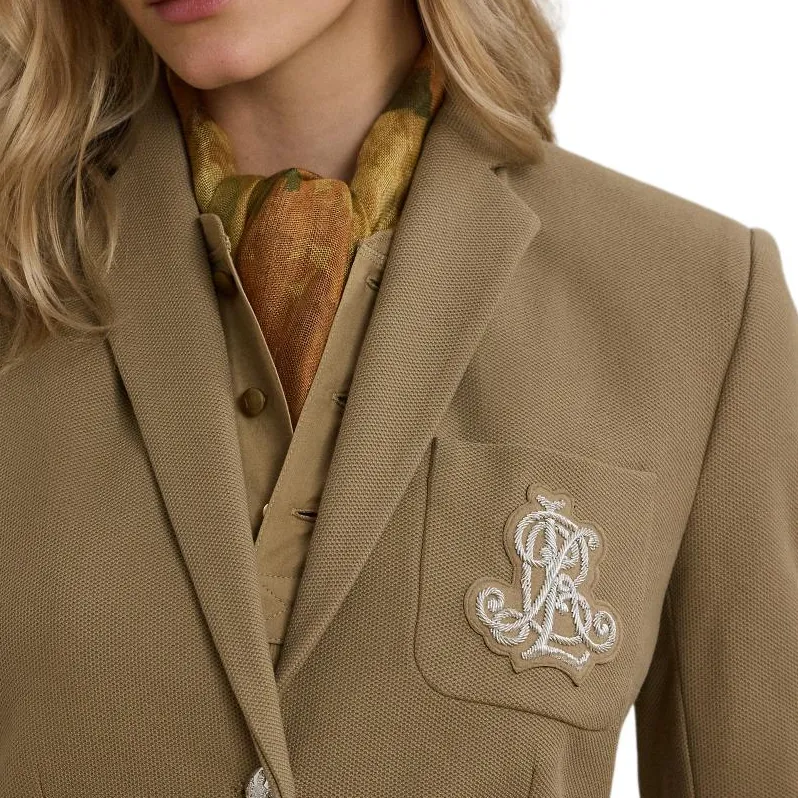 LAUREN RALPH LAUREN Logo patch Tailored Blazer-4