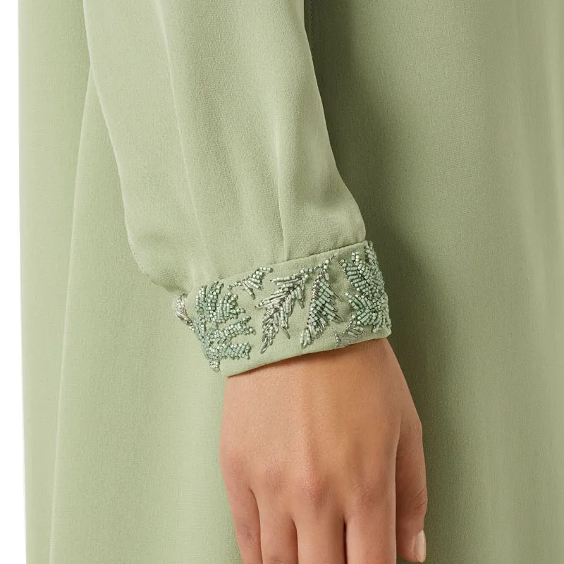 Loro Piana Casual Pants Women's Green Fluorite-6