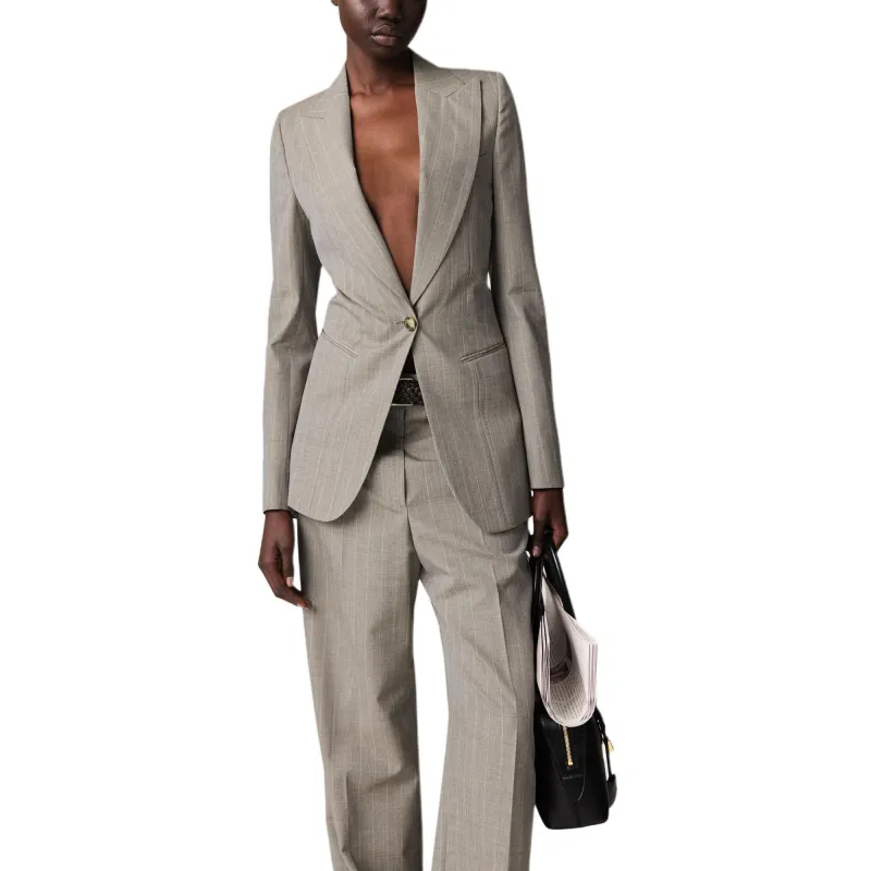 Stella McCartney Business Suit Coat Women's Gray-1