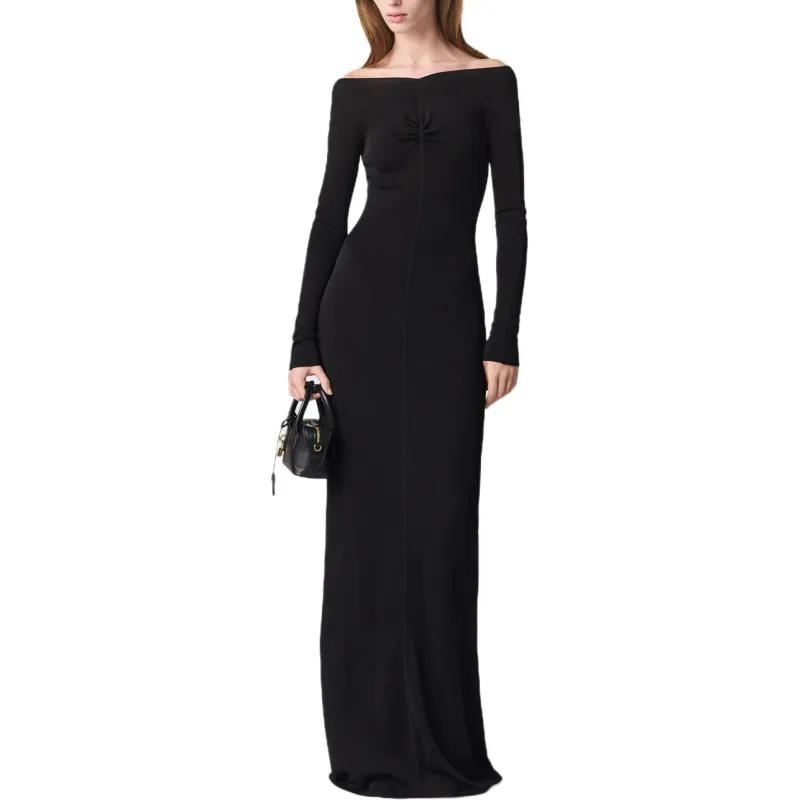Stella McCartney Long-Sleeved Dresses Women's Black-1