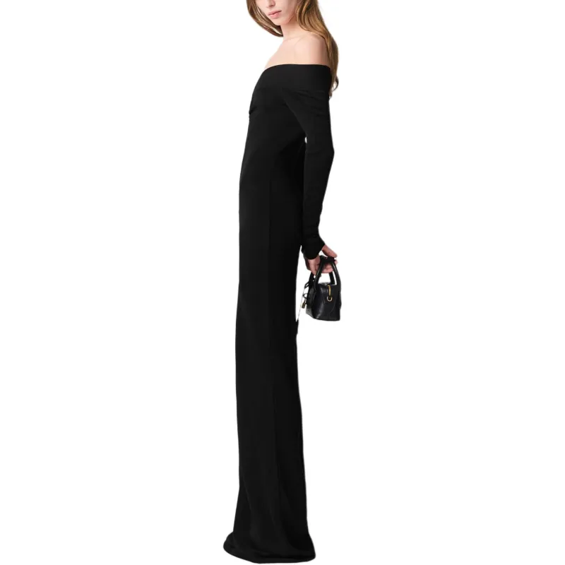 Stella McCartney Long-Sleeved Dresses Women's Black-2