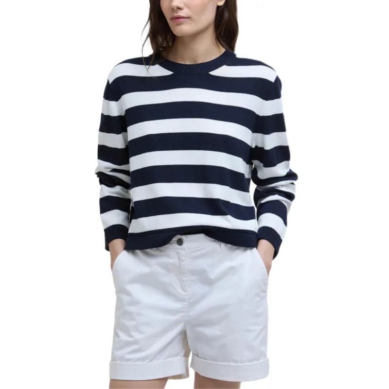BARBOUR Knitwear Women's Classic Marine Blue-1