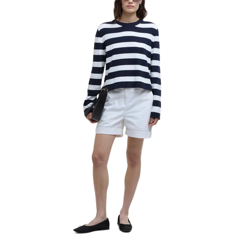 BARBOUR Knitwear Women's Classic Marine Blue-2