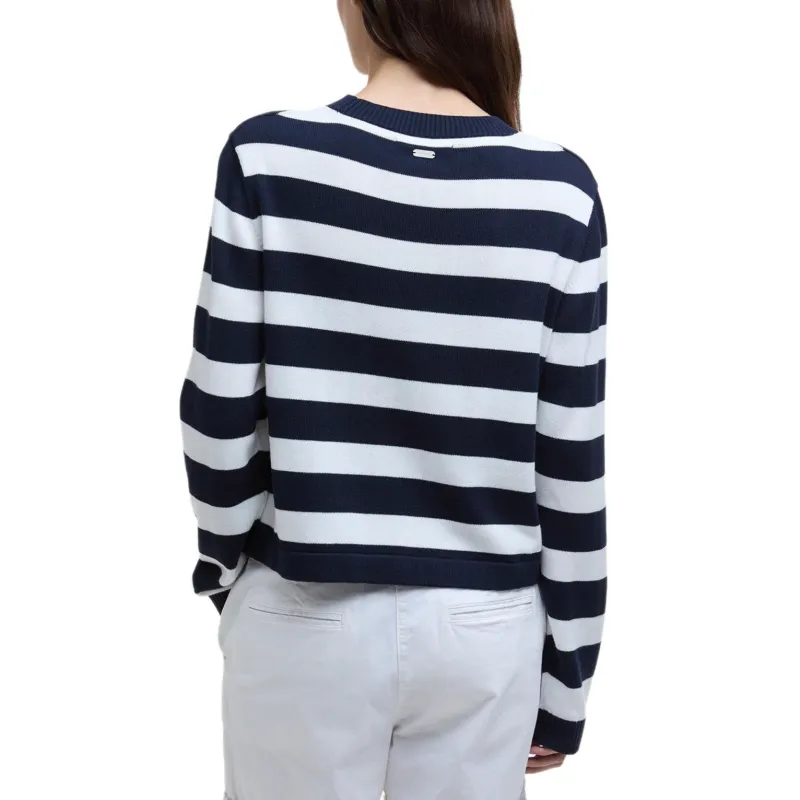 BARBOUR Knitwear Women's Classic Marine Blue-3