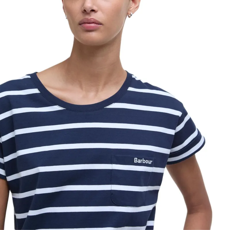 BARBOUR T Shirt Women's Marine Blue-4