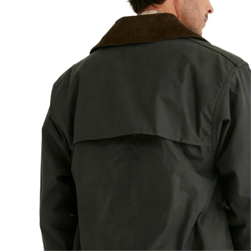 BARBOUR Trench Coat Men's Green-10