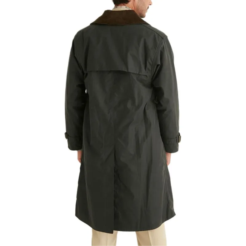 BARBOUR Trench Coat Men's Green-6