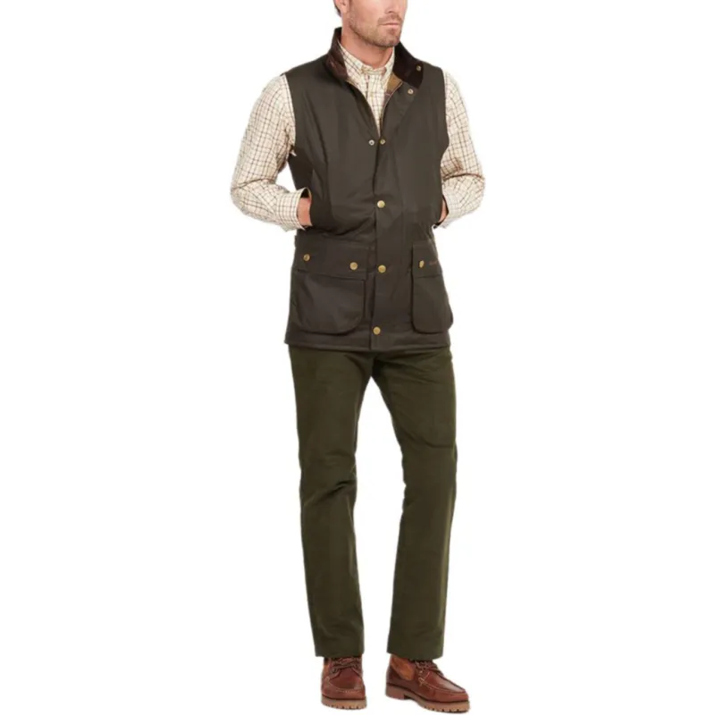 BARBOUR Vests Men Green-3