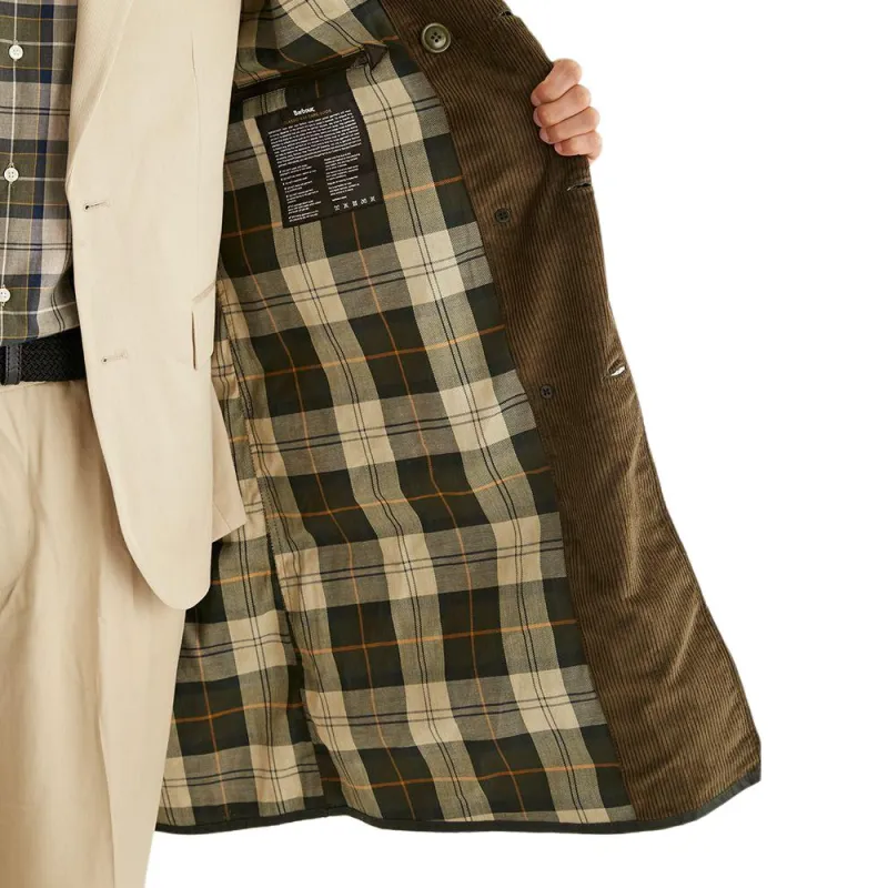 BARBOUR Trench Coat Men's Green-11