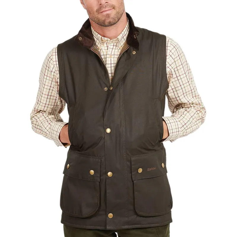 BARBOUR Vests Men Green-1