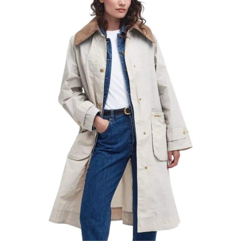 BARBOUR Coats Women's White-1