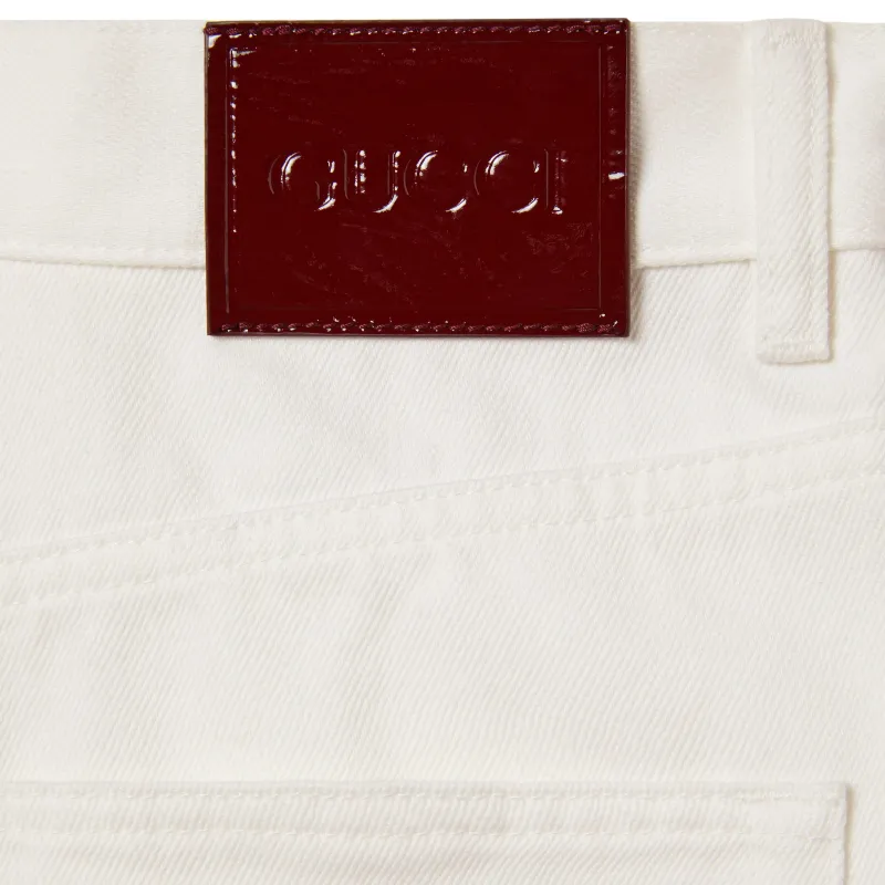 GUCCI Jeans Women's White-6